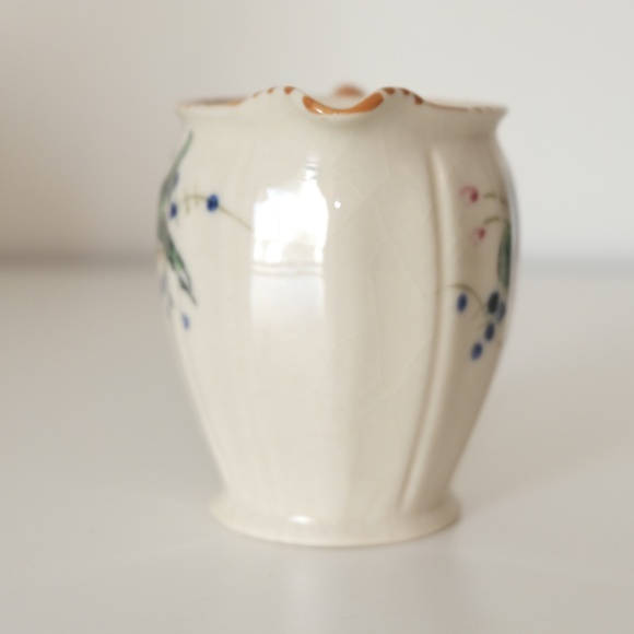 Vintage Porcelain Floral Milk Pitcher Japan - Picture 3 of 9